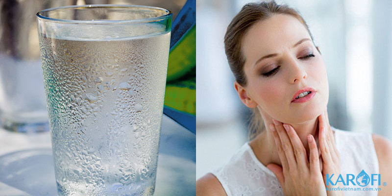 viêm amidan nên uống nước gì