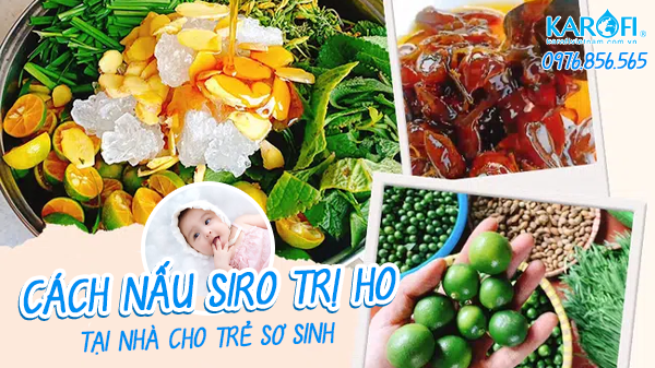 Trẻ Sơ Sinh Bị Ho: Cách Nấu Siro Trị Ho Hiệu Quả Tại Nhà