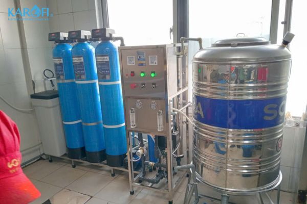 Hình ảnh lắp đặt thực tế của công trình tại CN Phố Nối A