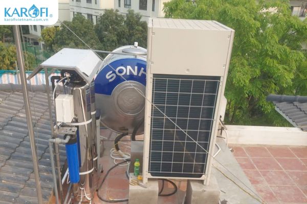 Hình ảnh lắp đặt thực tế tại công trình ở Vinhomes Thăng Long