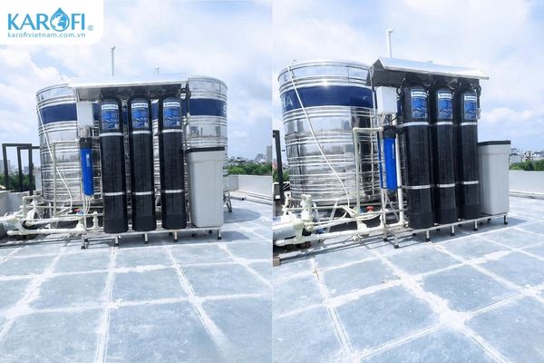Hình ảnh lắp đặt thực tế tại công trình