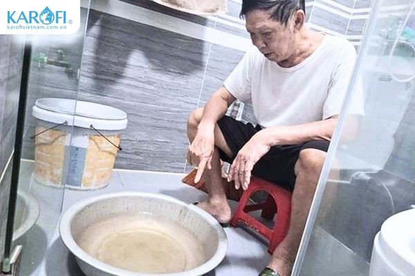 Thực trạng nguồn nước tại gia đình khách hàng đang sử dụng