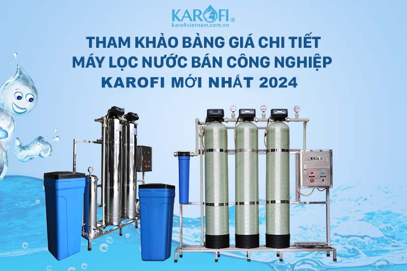 Máy lọc nước bán công nghiệp Karofi kết cấu vững chãi bền bỉ