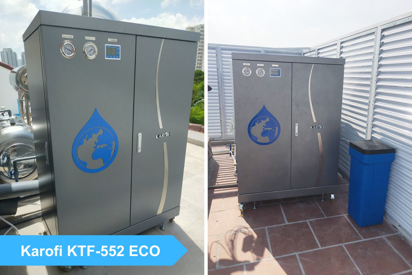 Lọc nước giếng khoan sinh hoạt Karofi KTF-552-ECO