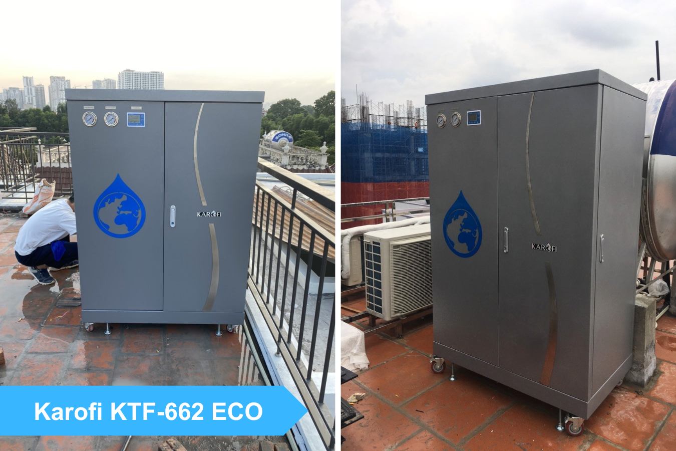 Lọc nước giếng khoan sinh hoạt Karofi KTF-662-ECO