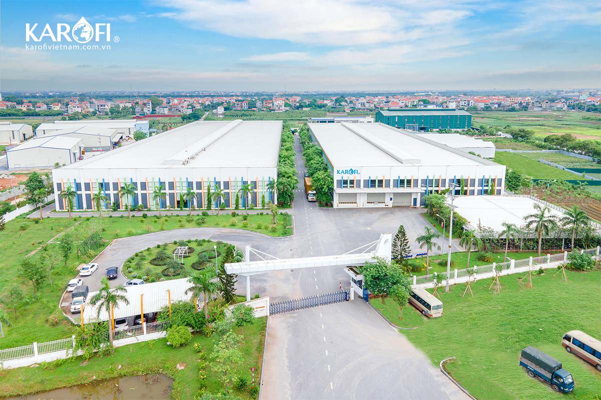 Hình ảnh nhà máy Karofi tại Hưng Yên