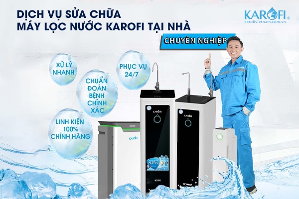 Sửa máy lọc nước Karofi tại Hà Nội