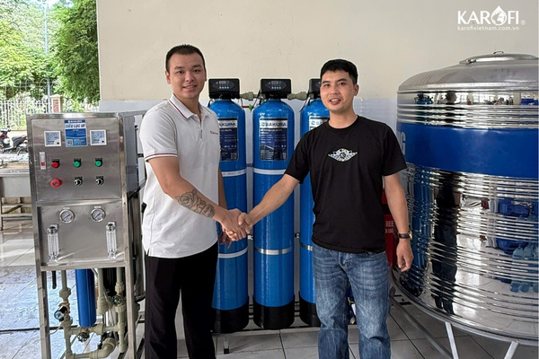 Dự án chuẩn hóa nguồn nước uống tại trường Tiểu học Trần Quốc Toản