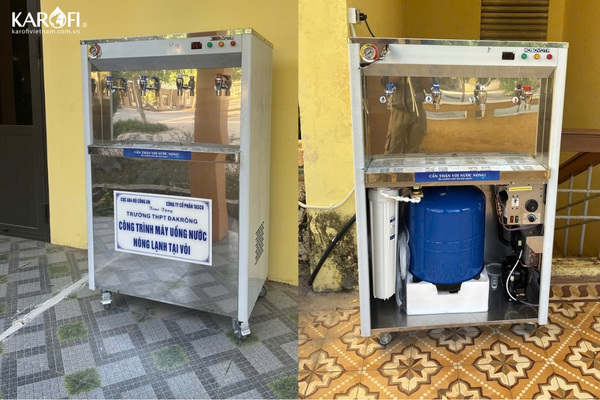 Trường THPT ĐăkRong và bài toán nước sạch giờ cao điểm