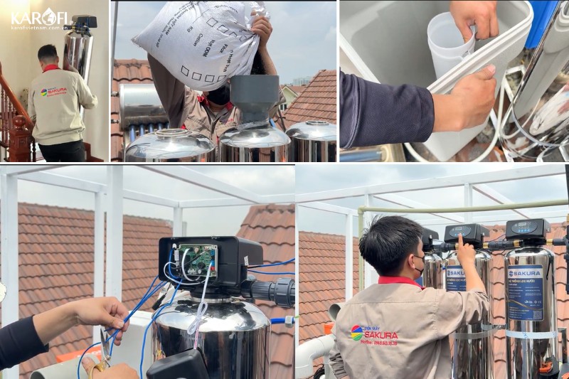 Karofi thực hiện lắp đặt chuẩn kỹ thuật, đúng tiến độ