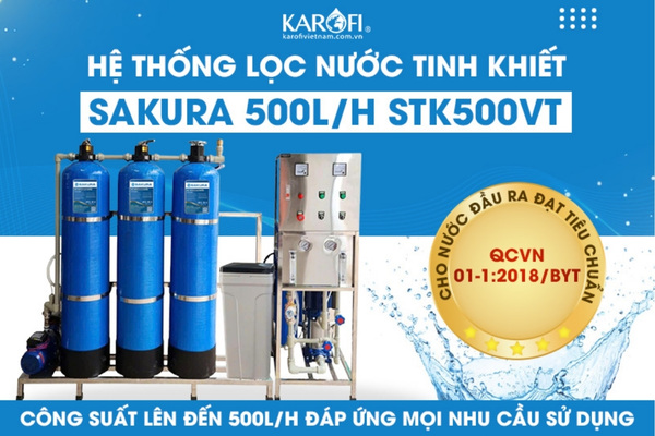 Sakura SKTK500/VT - hiệu suất lọc vượt trội