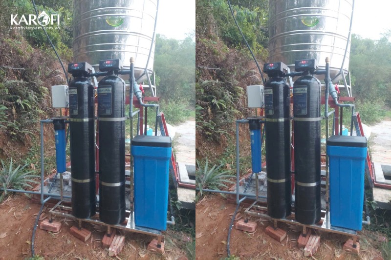 Vượt mọi địa hình Karofi hoàn thiện bàn giao lọc tổng trên núi Mai Châu - Hòa Bình