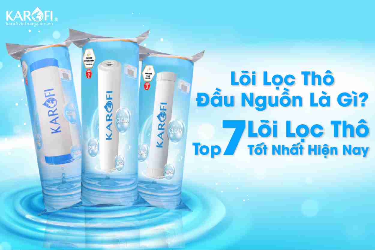 Lõi Lọc Thô Đầu Nguồn Là Gì? Top 7 Lõi Lọc Thô Tốt Nhất 2025