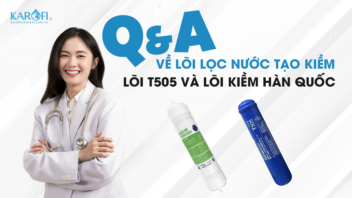 Giải Đáp 5 Điều Được Quan Tâm Nhất Về Lõi Lọc Nước Tạo Kiềm