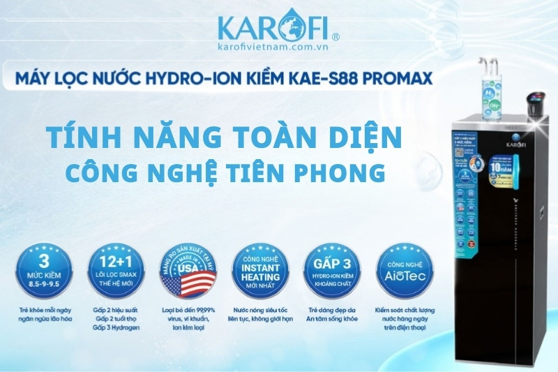 Hướng dẫn điều khiển bằng giọng nói với MLN ion kiềm Karofi S88 Pro Max