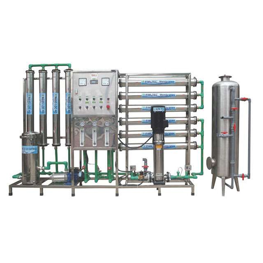 Hệ thống lọc nước RO công nghiệp công suất 1500 lít/h không vỏ tủ KCN-1500