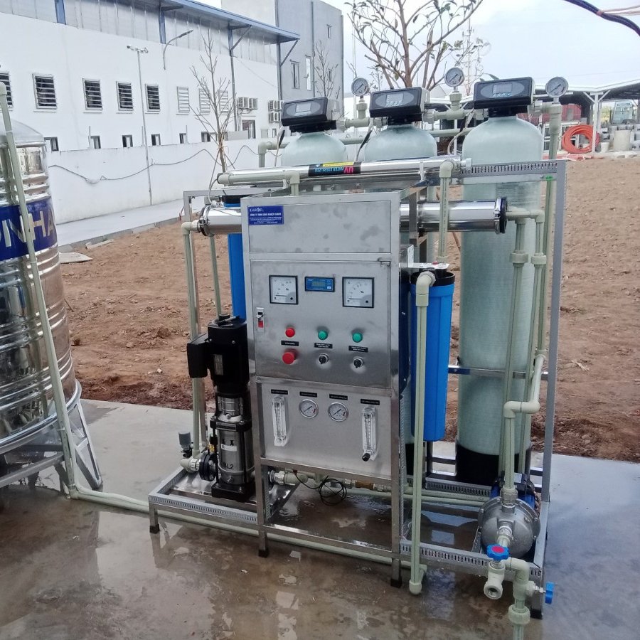 Hệ thống lọc nước RO công nghiệp công suất 250 lít/h KCN-250