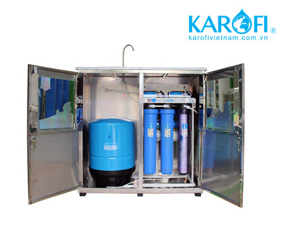 Máy lọc nước bán công nghiệp 30L/H Karofi KB30 (có tủ inox)