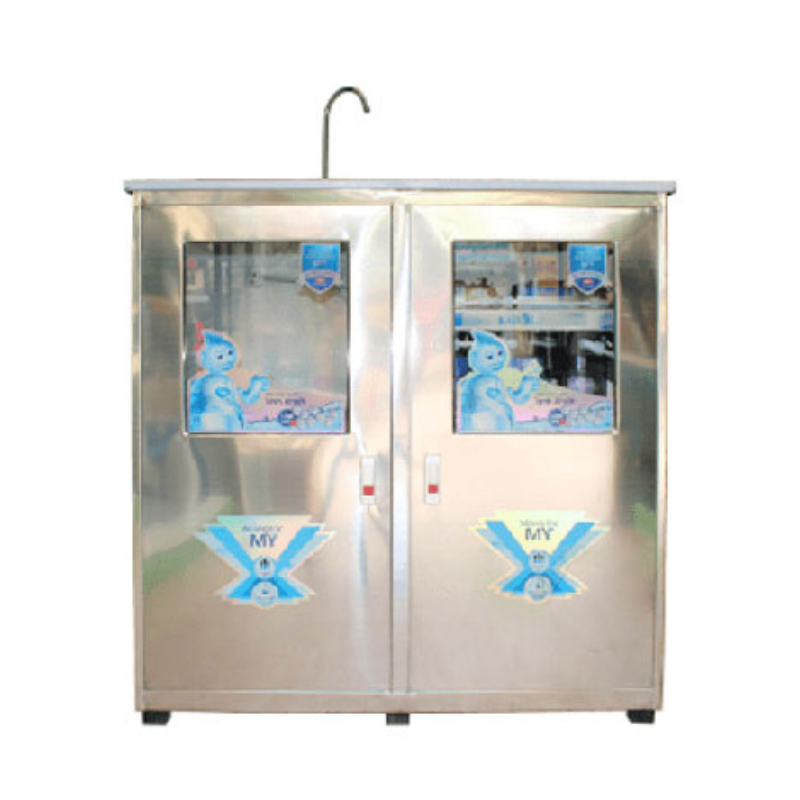 Máy lọc nước RO bán công nghiệp Karofi KB80 (có tủ inox, có bình áp)