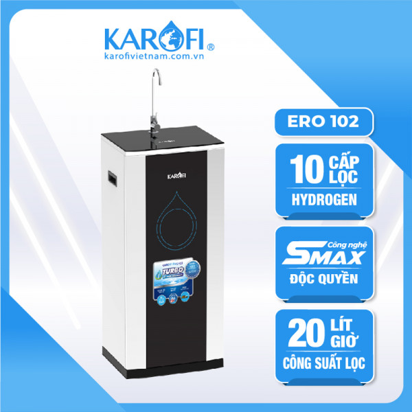  Máy lọc nước Karofi ERO102 – 10 cấp lọc