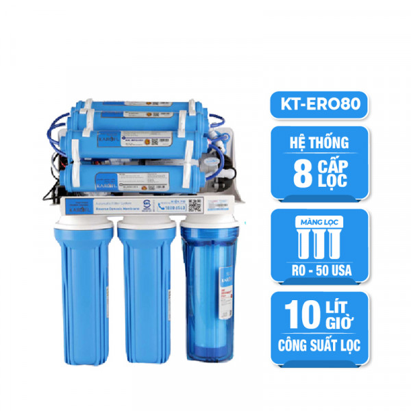  Máy lọc nước Karofi 8 cấp KT - ERO80 – Không vỏ tủ