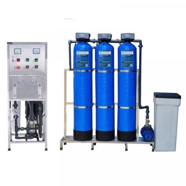  Hệ thống lọc nước tinh khiết tự động sục rửa SAKURA 250L/H STK250AT
