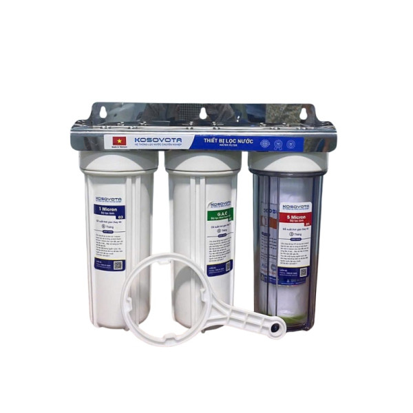  Bộ Tiền Lọc Nước 3 Cấp 10" Kosovota KSV.TL3.10