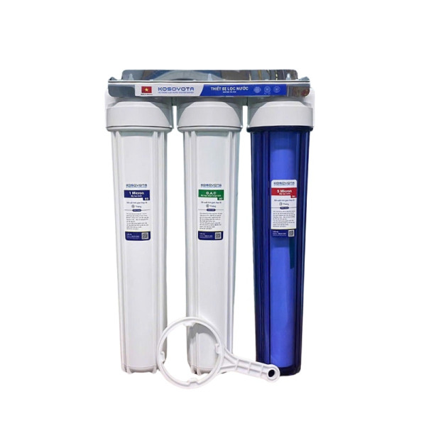  Bộ Tiền Lọc Nước 3 Cấp 20" Kosovota KSV.TL3.20