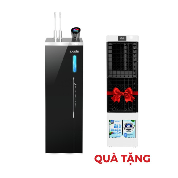  Máy lọc nước nóng lạnh 12 + 1 cấp lọc Hydro-ion kiềm Karofi KAE-S86 PRO