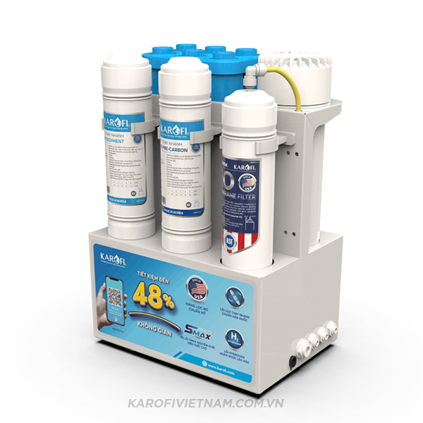 Máy lọc nước Hydrogen Karofi KAQ-U10 - 10 lõi lọc
