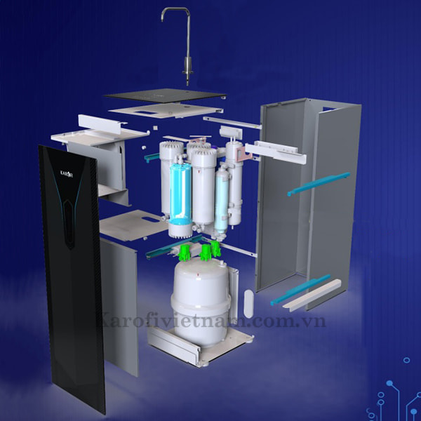 Máy lọc nước Karofi điện phân ion kiềm giàu Hydrogen KAE-S65