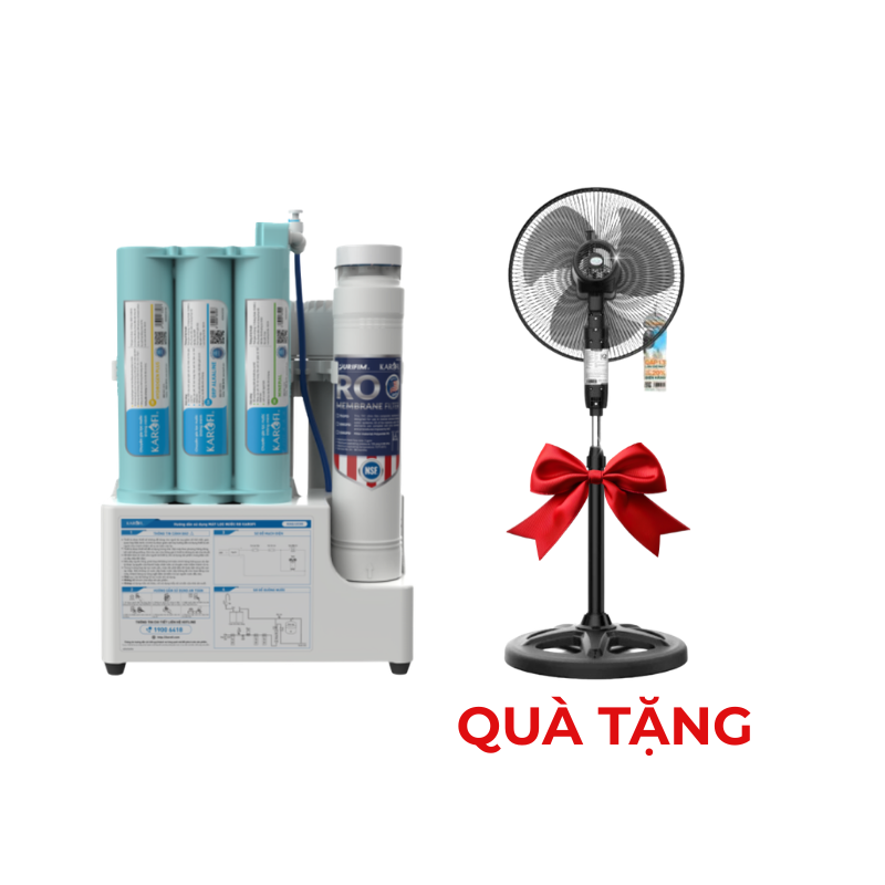 Máy lọc nước Karofi KAQ-U05 Pro để gầm
