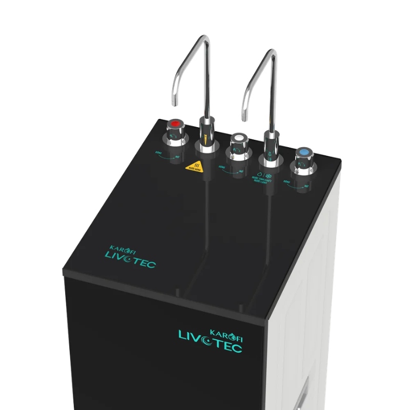 Máy lọc nước nóng lạnh Karofi 10 cấp lọc Livotec 628S