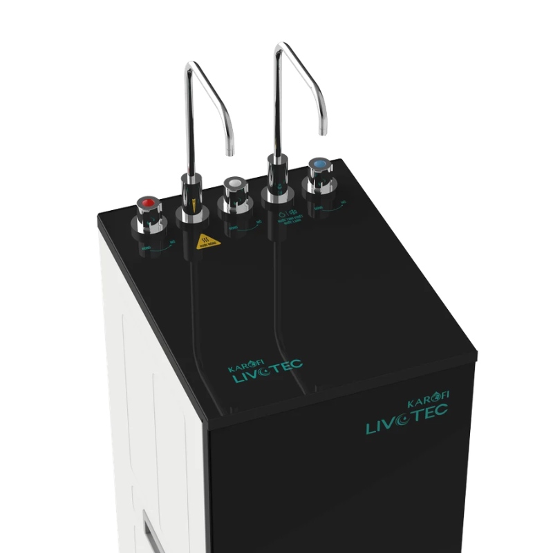 Máy lọc nước nóng lạnh Karofi 10 cấp lọc Livotec 628S