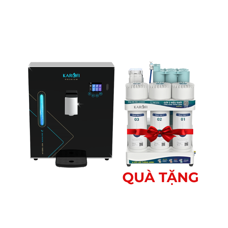 Máy lọc nước Hydro-ion kiềm Karofi DA8 PREMIUM