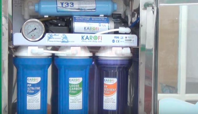 Quan sát nhận biết máy lọc nước Karofi chính hãng
