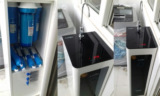 Máy lọc nước karofi 10 lõi lọc thông minh sản phẩm chất lượng tiêu chuẩn