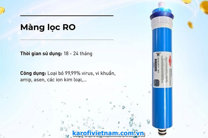 Màng RO máy lọc nước karofi kt k8i-1